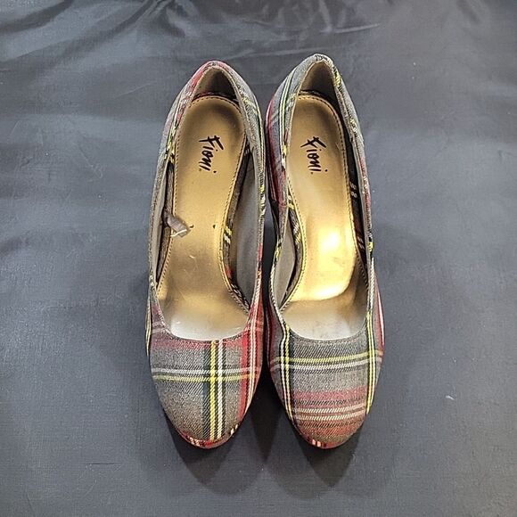 FIONI ROUND TOE SLIP-ON STYLE HIGH HEEL STILETTOS PUMP - Picture 3 of 16